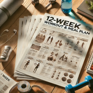 12 Week Workout and Meal plan for Beginners